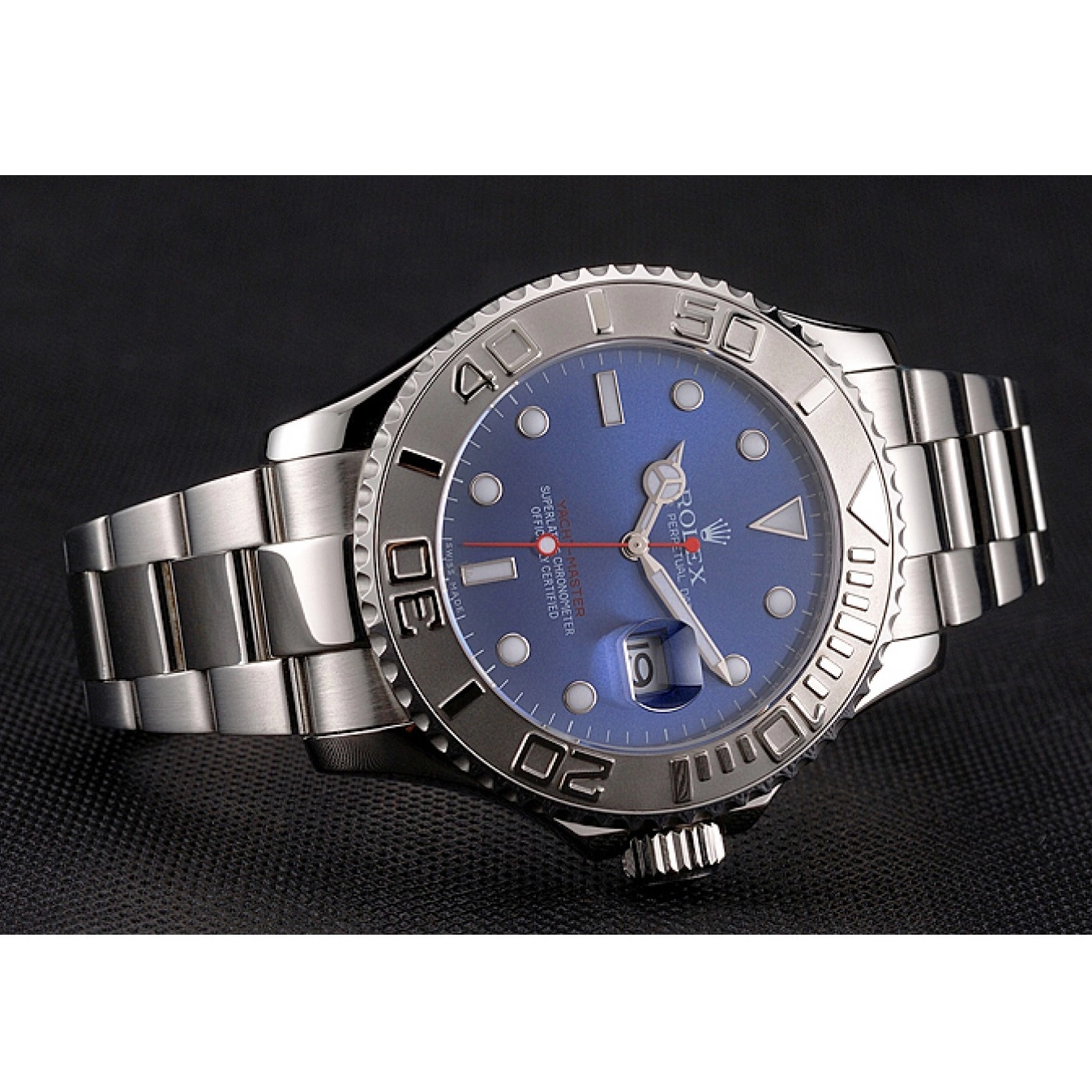 MiroTime 0812 Rolex Yacht-Master Blue Dial Stainless Steel Case And Bracelet